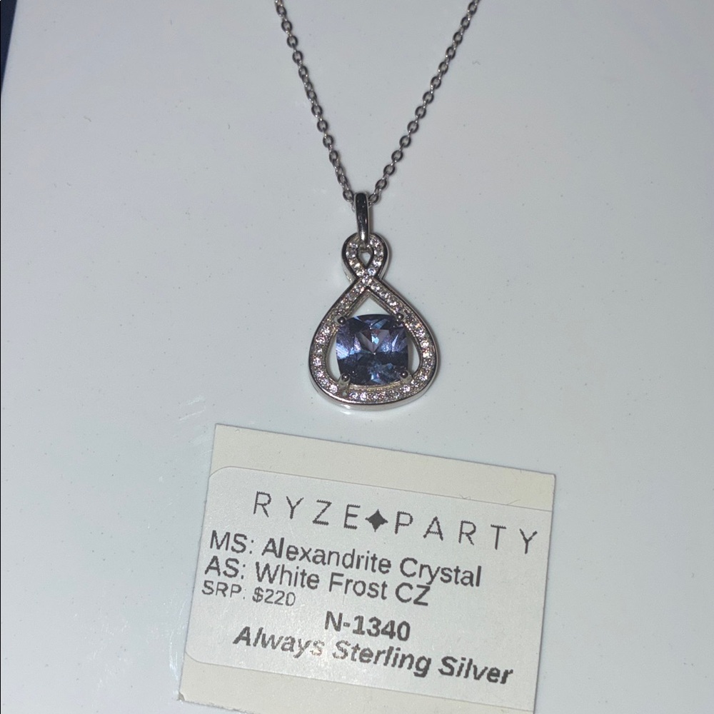 Alexandrite Crystal Necklace